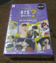 BTS: Do You Know Me? 1st Edition Party Card Game Sealed Box - Korean Version