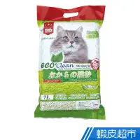 在飛比找蝦皮商城優惠-Eco Clean 艾可豆腐貓砂 天然環保除臭 7Lx6包 