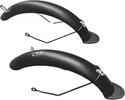 14" Folding Bike Fender Bike Mudguard Repair Parts Bike Accessories Sturdy Lightweight Front Rear Fenders Bicycle Mudflap