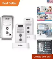 Wireless Intercom Doorbell Chime for Home Intercomunicador 1T2 White …