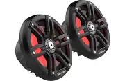 Rockford Fosgate M2-65B Color Optix 150W 2-Way 6.5” Marine Speakers w/ Grilles
