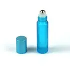 6X 10Ml Thick glass Essential Oils Vial perfumes roll on bottle dropper bottles