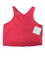 Beyond Yoga XL Women's Spacedye Focus Cropped Tank Red/ Pink (PDCOH) SD4584 New