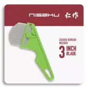 3 In. Blade Stainless Steel Rounded Weeder
