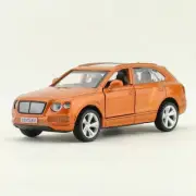 1/45 Bentley Bentayga Model Car Diecast Alloy Toy Cars Pull Back 2 Doors Open