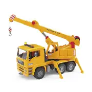Bruder Licensed 1:16 Scale Man Tga Crane Truck Model Toy Yellow & Red