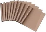 Zalizr 10PCS PTFE Teflon Sheets for Heat Press Transfers, 30x40CM Non-Stick Reusable Craft, Baking Mat and Ironing Printing - Heat Resistant and Easy to Clean
