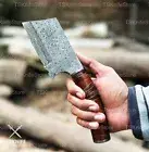 Damascus Steel Japanese Damascus Steel Kitchen Knife, Ruthlessly Sharp Blade