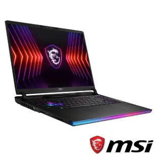 【MSI 微星】16吋i9 RTX4090電競筆電(Raider GE68 HX/i9-14900HX/64G/2TB SSD/W11P/14VIG-292TW)