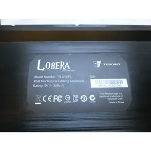 (z) 二手鐵修羅 TESORO Lobera RGB 羅貝拉劍幻彩版 機械式鍵盤 G5SFL