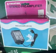 VTG Original Recoton SP-2 Stereo Pre-Amplifier NEW in Box NOS Made in Taiwan