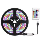 5M USB LED Light Strip LED Strip Lights RGB USB IP65 Waterproof 300 LED 5V