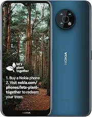 [Nokia] G50 5G Smartphone with 6.82" HD+ Display, Android 11, 4GB RAM/128GB ROM, 5000 mAh Battery, 48MP Triple Camera, 18W Quick Charging Compatible, Video Selfie Stabilisation - Blue