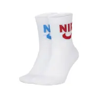 在飛比找Yahoo奇摩購物中心優惠-Nike 襪子 Heritage Ankle Socks 白