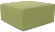 James Allan HEOF22313 Sensibility Square Ottoman Cover - Cover - Moss