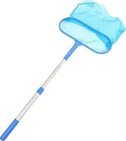 Levemolo Swimming Pool Cleaner Skimmer Net with Telescopic Pole Efficient Leaf and Debris Remover for Ground Above Ground Pools