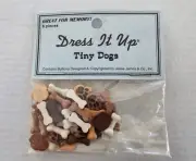 DRESS IT UP Great for Memory Tiny Collection Dogs Flat Back Bones Paw Prints