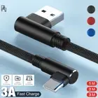 90 Degree Right Angle USB Type C Fast Charging Cable For Samsung S24 S23 S22 S21