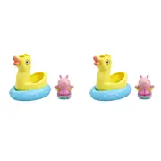 2PK Tomy Toomies Peppa Pig & Animals Bath Float Squirter Water Toy Assorted 18m+