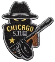 *BRAND NEW* 5.11 MOB SQUAD CHICAGO PATCH HOOK BACKING