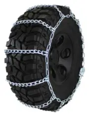 Wide Base (Super Single) Non-Cam 265/60-18 Truck Tire Chains