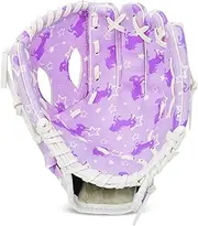 OlyPegic Youth Baseball Glove for Kids 3-9 - Easy Break-in Synthetic Leather | PU Palm | Breathable Mesh | Soft Lining | Tee Ball & Little League | Boys & Girls | Lightweight Durable Mitt