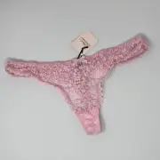 Agent Provocateur Annie Candy Pink Thong AP4 Large NWT