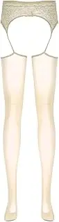 [GRRKDFQ] Women Lingerie Hollow Out Crotchless Pantyhose,As Shown B,One Size