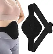 Magnetic Back Support Belt, Abdomen Belt with 16 Magnets, Portable Thermal Belt, Lightweight Stomach Abdomen Support Waist Band for Adults
