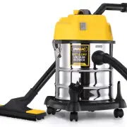 Unimac 20L 1400W Wet and Dry Vacuum Cleaner, with Blower, for Car, Workshop,
