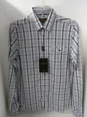 NEW MEN'S BEN SHERMAN LONG SLEEVE BUTTON UP SHIRT