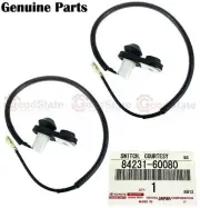 Genuine Toyota LandCruiser 78 Series FZJ Front Door Courtesy Light Switch Set x2