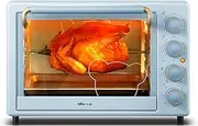 Toaster Oven Domestic Desktop Oven Multifunctional Small Automatic Baking 35L Capacity Built-in Lighting Independent Temperature Control Up and Down Bread Cake Pizza Oven Halogen ovens/13309