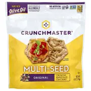 Crunchmaster, Multi-Seed, Crunchy Baked Rice Crackers, Original, 4 oz (113 g)