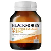 Blackmores Echinacea ACE+Zinc 60 Tablets Support Immune System Health