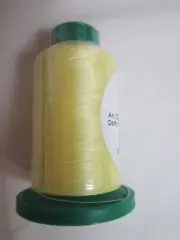 New Spool Isacord Thread- Yellow #0520- 1000m 40 wt.