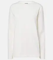 [Jil Sander] Jil Sander Cotton jersey top AU 14 white