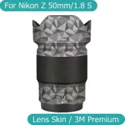 For Nikon Z 50mm F1.8 S Decal Skin Camera Lens Sticker Vinyl Wrap Film
