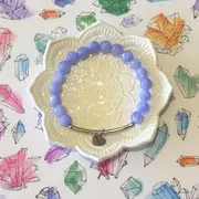 Áthas JOY Blue Lace Agate Healing Gemstone Bracelet by CALA Designs