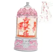 Carousel Snow Globe, Lighted Valentine's Day Snow Globes Lantern, Music Box