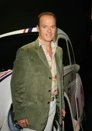 Actor Michael Keaton arrives UK Premiere of Herbie Fully Loaded Vu- Old Photo 3