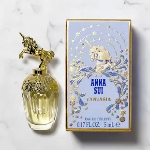 【Orz美妝】Anna Sui Fantasia 安娜蘇 童話 獨角獸 淡香水 5ML 小香