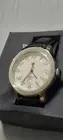 Tommy Hilfiger 38mm White Dial Women's Watch Black Leather Model 1781218 New
