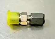 PARKER 4-4 FBU-SS MALE CONNECTOR 1/4" 316SS 5000PSI MAX PRESSURE