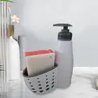 Soap Dispenser with Sponge Holder, 2 in 1 Soap Dispenser Sponge with Storage Box
