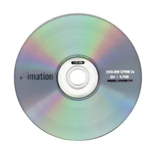 【Imation怡敏信】2X DVD-RW 4.7GB DVD光碟 10片桶裝 支援CPRM