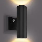 Luxrite Dusk to Dawn LED Outdoor Wall Lights 10" 3CCT 12/15/18W IP65 ETL