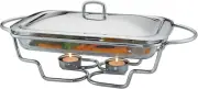 Chafing Dish Buffet Set Warming Tray with Lid Stainless Steel Buffet Server and