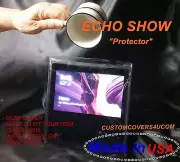 CLEAR VINYL CUSTOM DUST COVER FOR ECHO SHOW AMAZON ALEXA DEVICE 1 GEN NEW