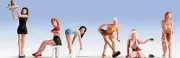 Sexy Ladies OO/HO gauge Noch 15957